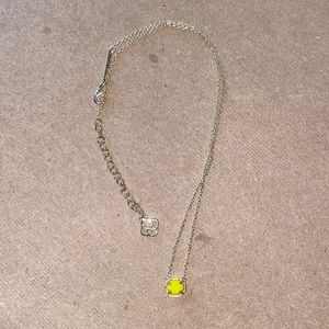 KENDRA SCOTT yellow & gold necklace